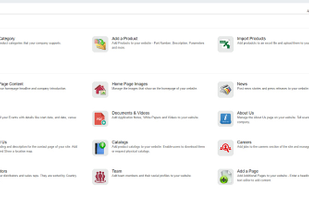 Screenshot of the dashboard on the admin panel giving you complete control over your website content and features