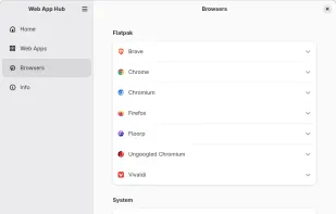 Web App Hub screenshot 2