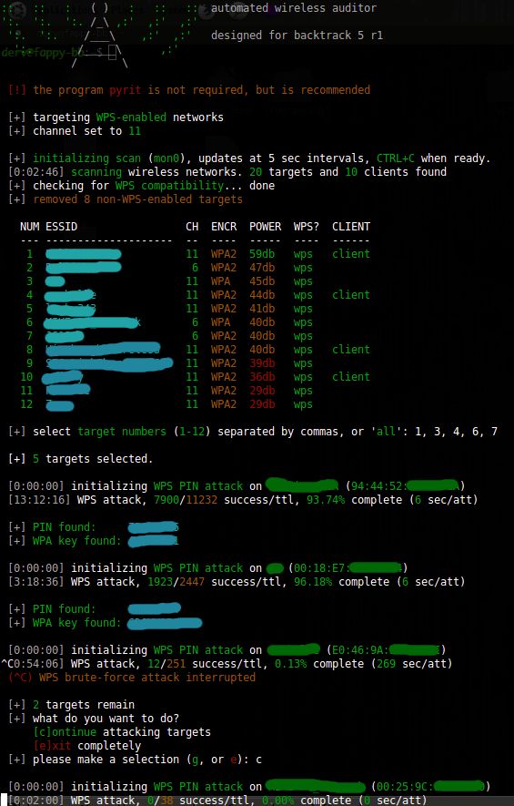 wps vs wep vs wpa attacks