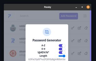 Passky screenshot 2