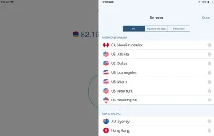 SwitchVPN screenshot 1