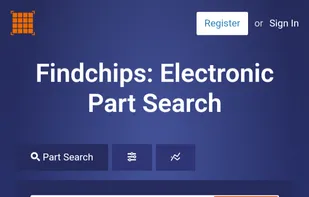 Findchips screenshot 1