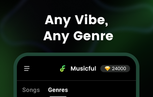 A wide variety of music genres to choose from