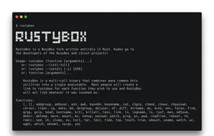RustyBox screenshot 1