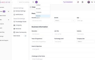 Axcieve screenshot 1