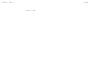 Blank Slate screenshot 1