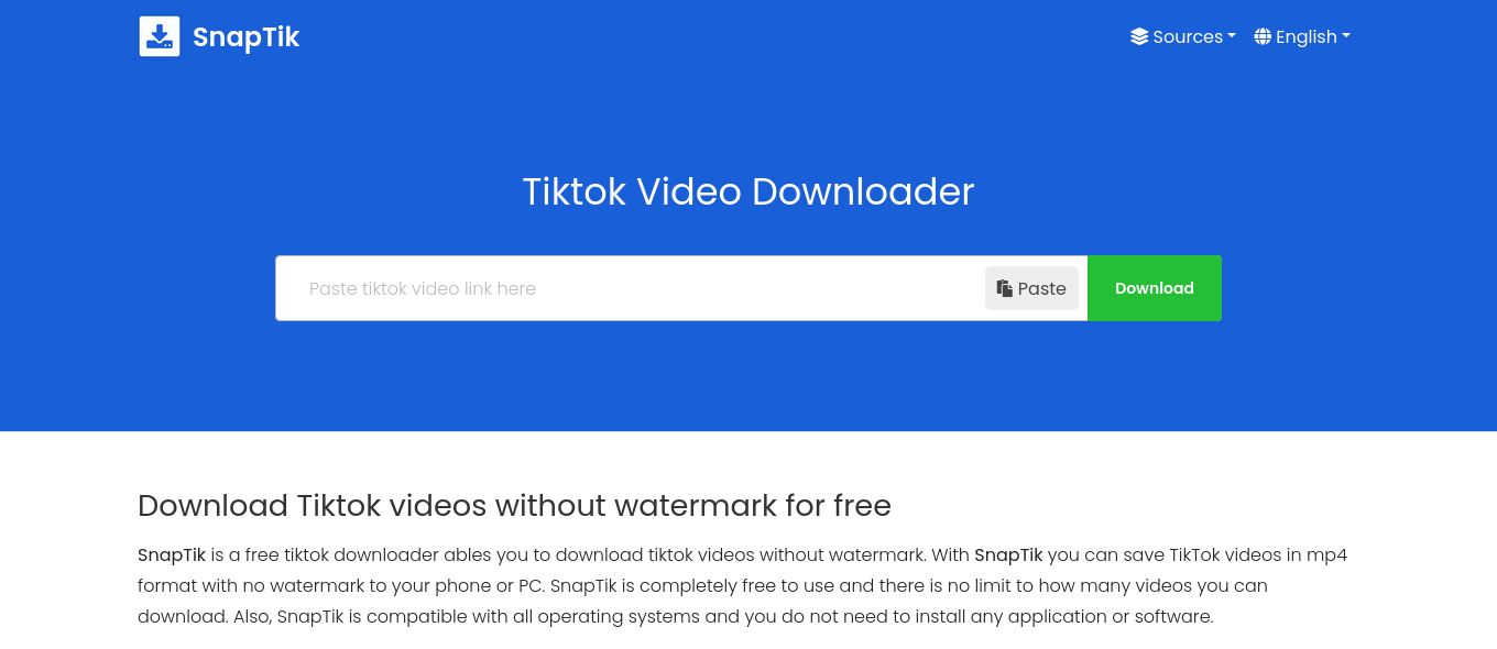 TikTok to MP4 - Download TikTok as HD Video Online Free 