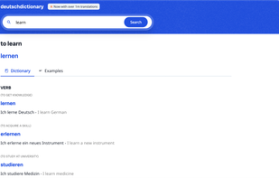 DeutschDictionary screenshot 1