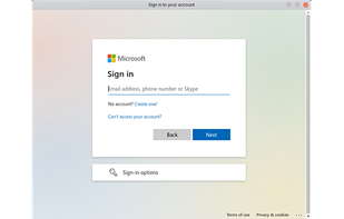 Outlook for Linux screenshot 1