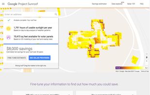 Project Sunroof screenshot 1