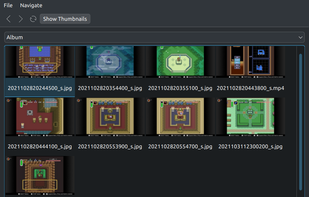 Android file transfer GUI screenshot 1