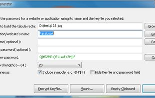 free, portable and lightweight password generator