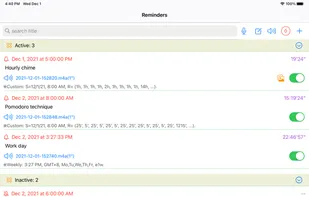 Frog Reminders: Alarm Clock screenshot 1