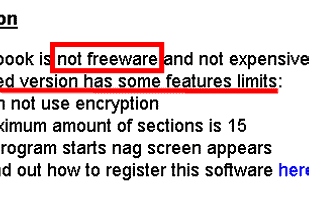 Only 15 section in the free version