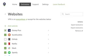 AdGuard VPN screenshot 2