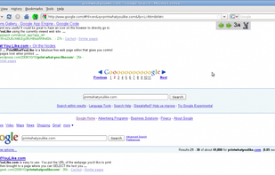 Adds next page to bottom of window.