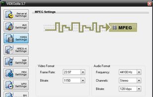 MPEG Settings