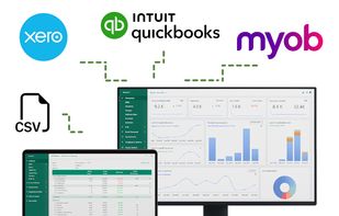 Integrate with Xero, QuickBooks and MYOB