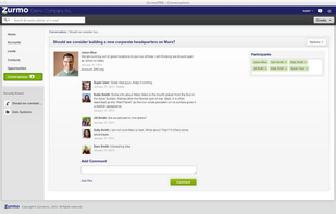 Zurmo CRM screenshot 1