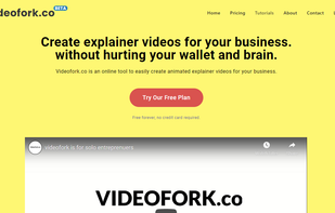 Videofork.co screenshot 1
