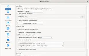 qBittorrent screenshot 2