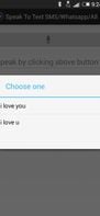 Speech To Text for SMS/Whatsapp screenshot 2