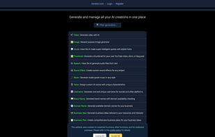 Generor screenshot 1