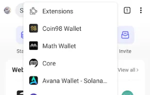 Mises Browser screenshot 1
