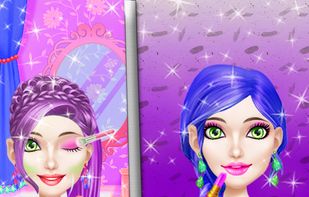 High School Makeup – Princess Hair Style screenshot 1