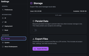 Shakespeare screenshot 2