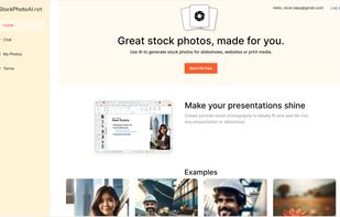 Stockphoto AI screenshot 1