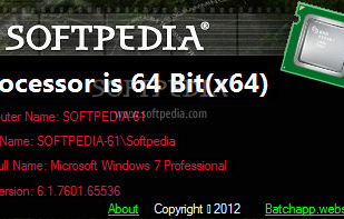 Processor X32 or X64 screenshot 1