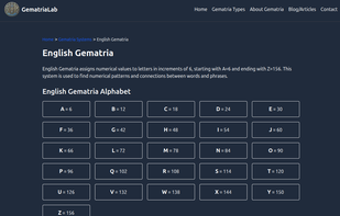 GematriaLab screenshot 1