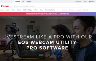Canon EOS Webcam Utility screenshot 1