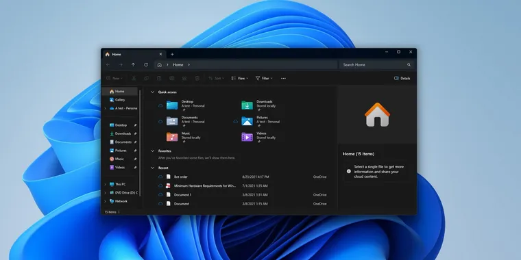 Microsoft is testing background preloading of the File Explorer to speed up Windows 11