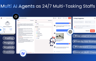 Multi AI Agents as Your 24/7 Multi-Tasking Staffs
