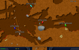 OpenLieroX screenshot 2