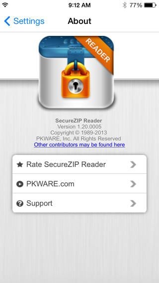 pkware reader