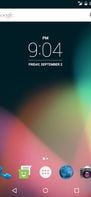 MiClock / LG G4 Clock Widget screenshot 1