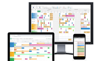 Access your schedule from anywhere on different platforms
