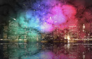 Fireworks Plus Live Wallpaper screenshot 1