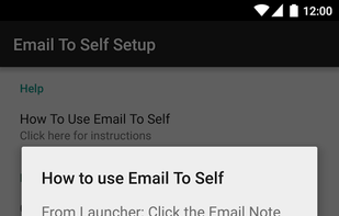 Email To Self screenshot 1