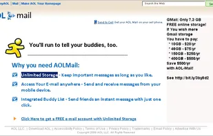 UNLIMITED Storage (Gmail has only 7.3 GB)