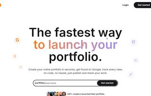 Portf0lio screenshot 1