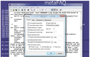 Main Window and Settings