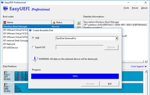EasyUEFI screenshot 2