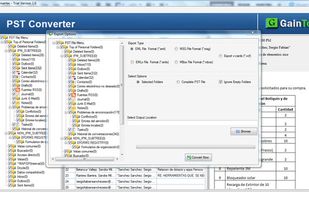 GainTools PST to EML Converter screenshot 2