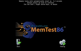 MemTest86 Splash Screen