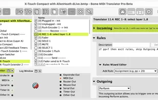 Bome MIDI Translator Pro screenshot 1