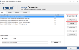 SysTools Image Converter screenshot 1